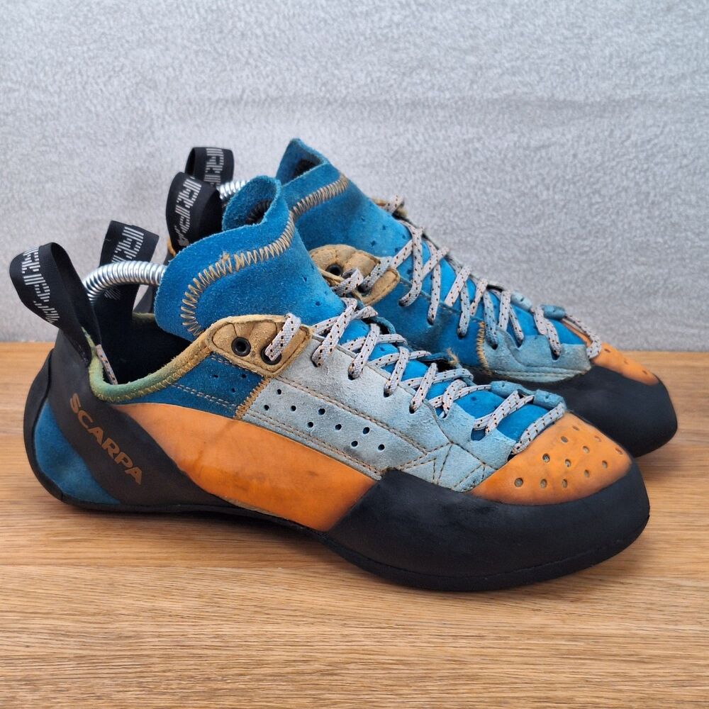 Scarpa Techno X Men's 9 EU 42 Rock Climbing Shoes Multi-Color Italy Women's 10